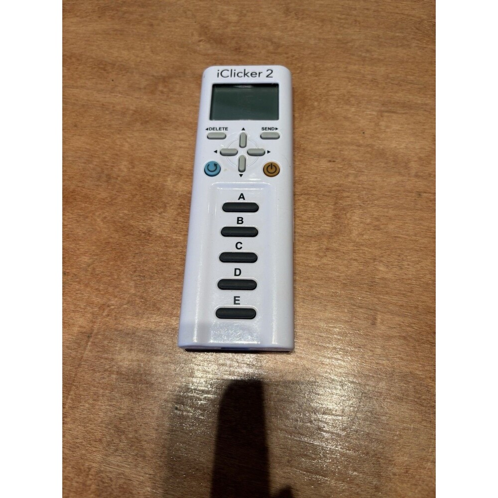 iClicker 2 Student Remote Classroom Response Control Works Great